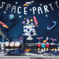 Set 20 Servetele Space Party, 33X33Cm