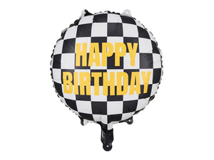 Balon Din Folie, Pilot Formula 1, Happy Birthday, 45 cm
