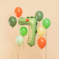 Balon Din Folie Cifra 7 - Crocodil, 56X85 Cm