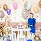 Balon Din Folie Happy Birthday, Flori, 45Cm, Roz Deschis