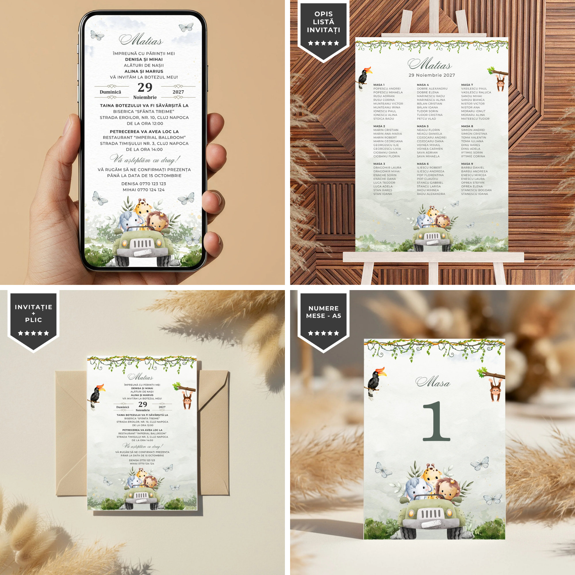 Invitatii Botez Digitale