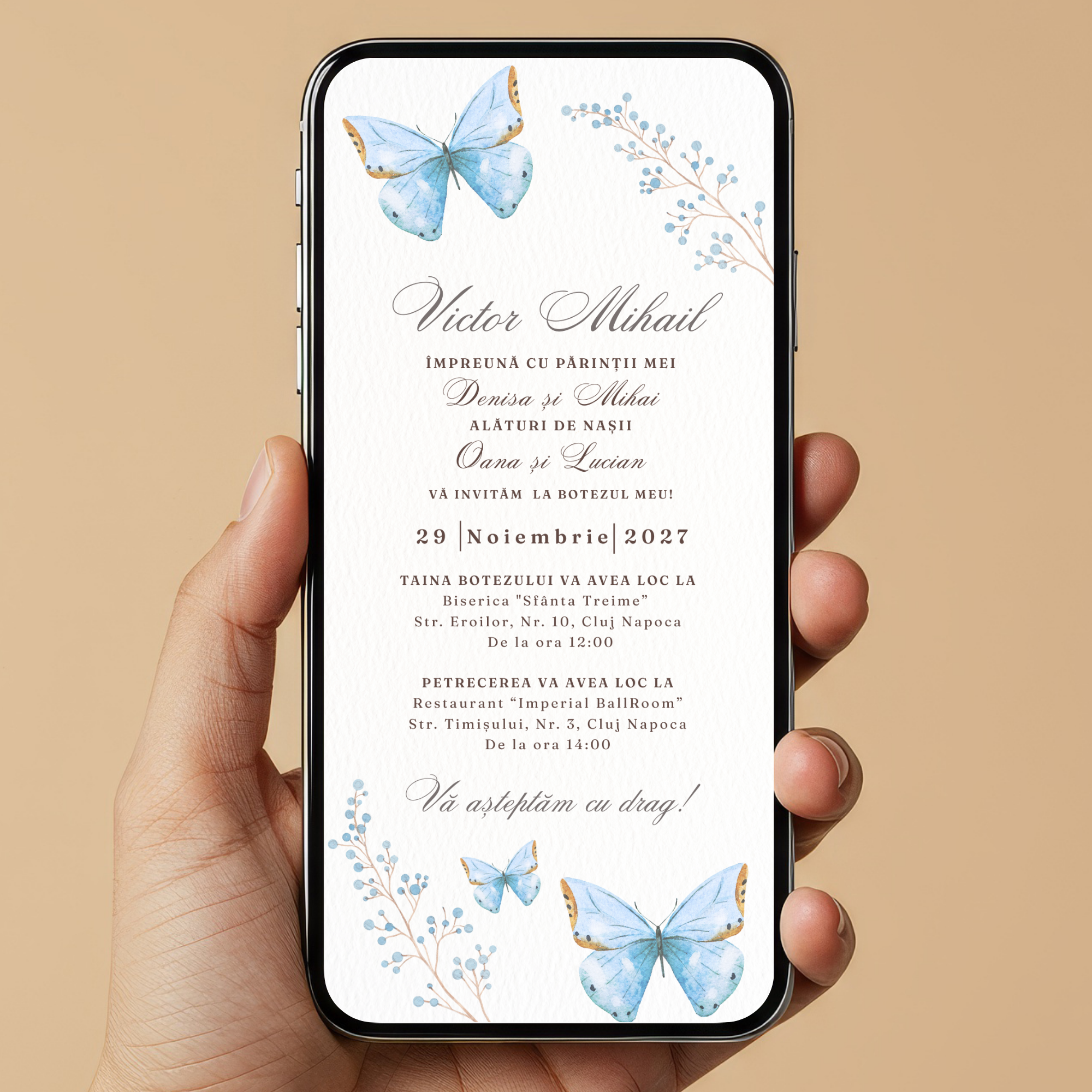 Invitatii Botez Digitale