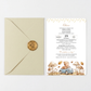 Invitatie Botez My Racing Boy, Hartie Texturata, Plic Cartonat si Sigiliu Ceara Inclus