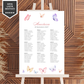 Invitatie Botez Butterfly, Hartie Texturata, Plic Cartonat si Sigiliu Ceara Inclus