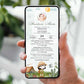 Invitatie Botez Adventure Time, Format Digital