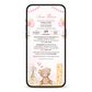 Invitatie Botez Baby Girl Room, Format Digital-BalloonEvents.ro