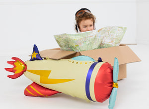 Balon Din Folie Avion, 91X39Cm