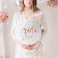 Balon Din Folie Bride To Be, 45Cm, Alb Roz