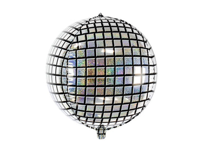 Balon Din Folie Disco Ball, 40Cm, Argintiu