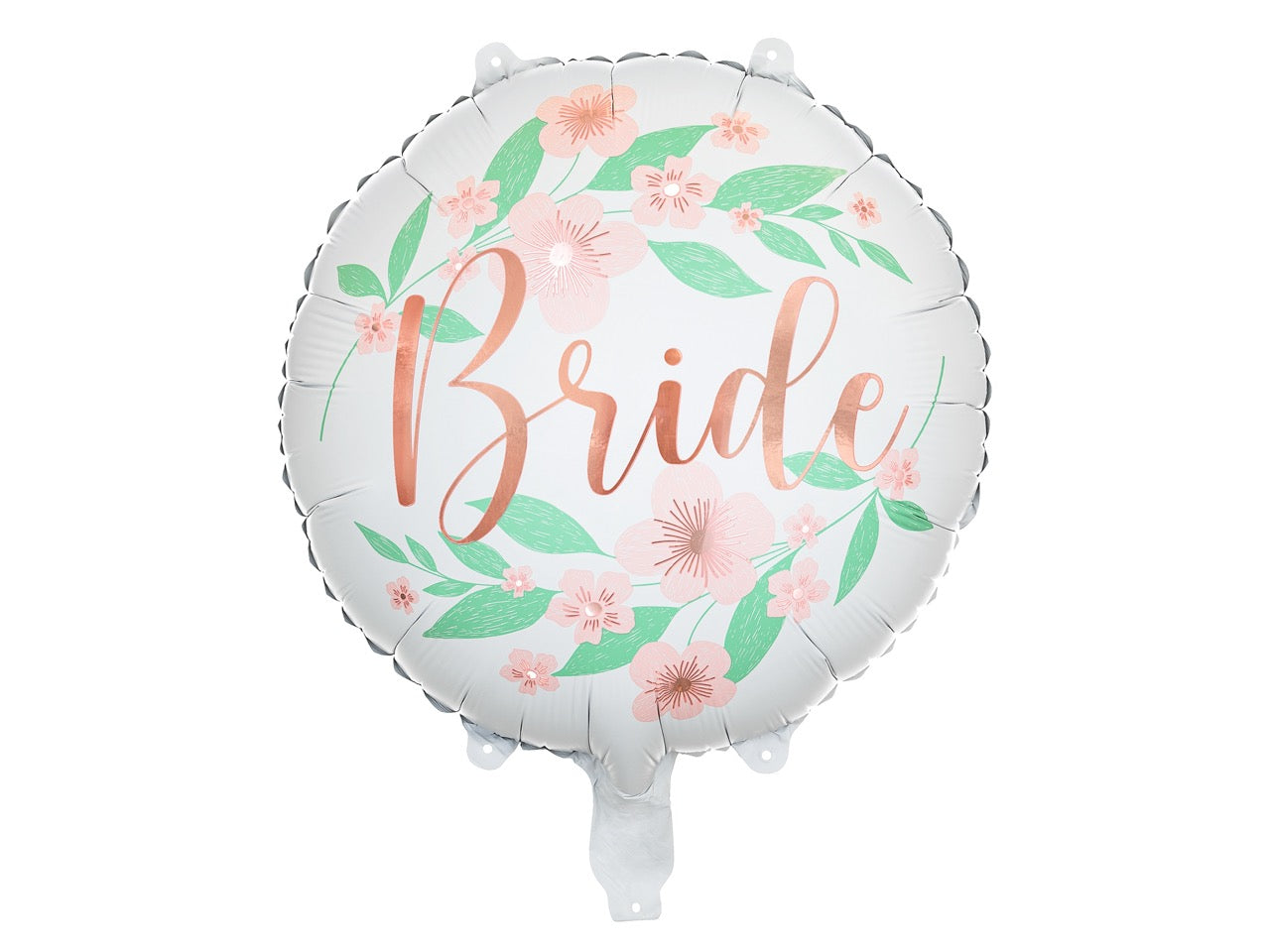 Balon Din Folie Floare Bride 45Cm, Alb