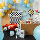 Balon Din Folie, Pilot Formula 1, Happy Birthday, 45 cm