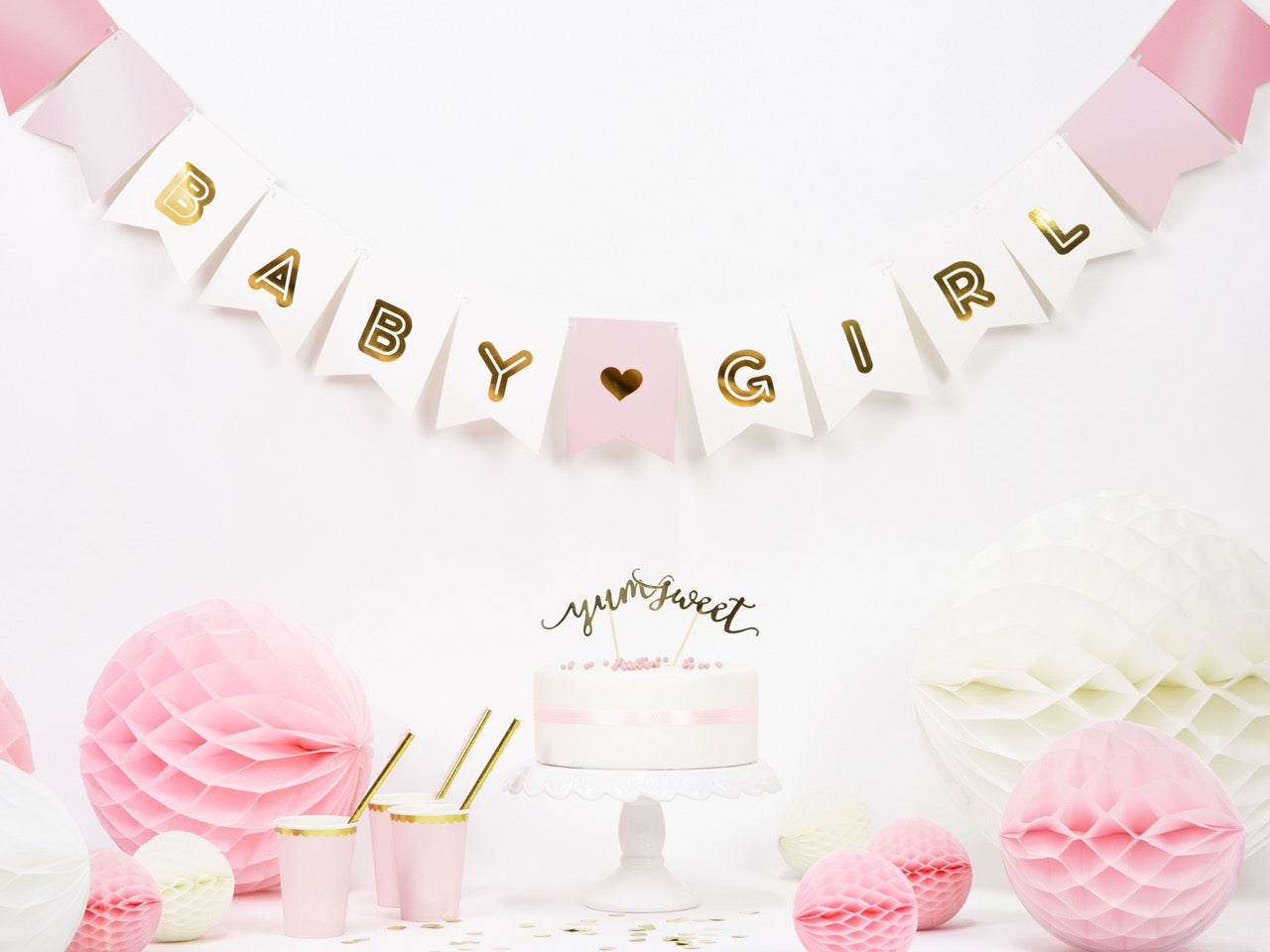 Banner Baby Girl, Mix, 15 X 175 Cm