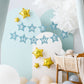 Banner Baby Shower, 290X16,5 Cm, Albastru Deschis