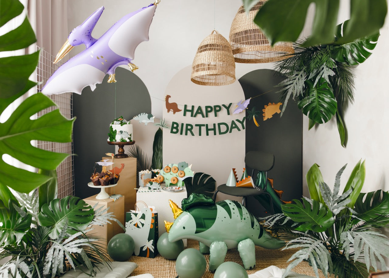 Banner Dinozauri Happy Birthday - Steaguri, 3 m