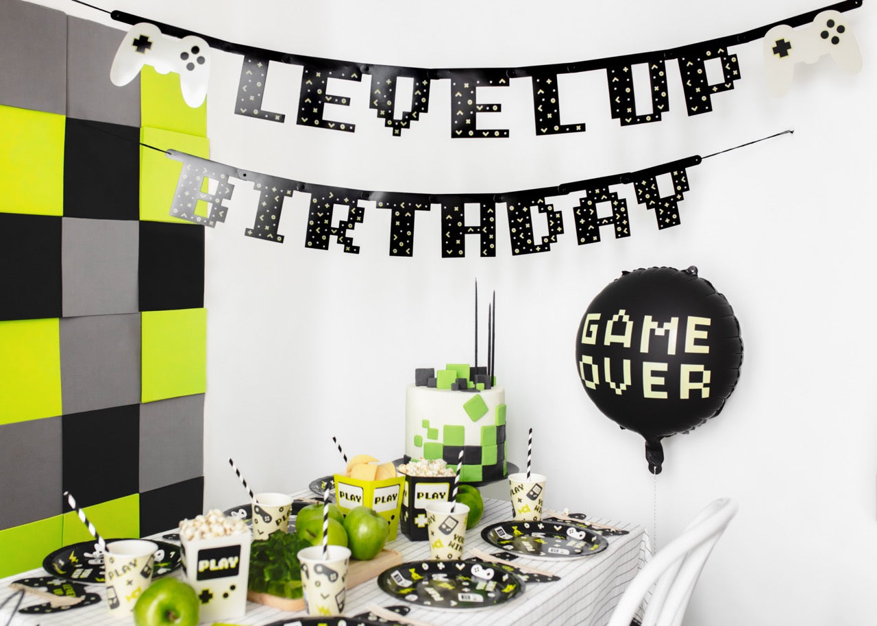 Banner Gamer Level up, 2.5 m