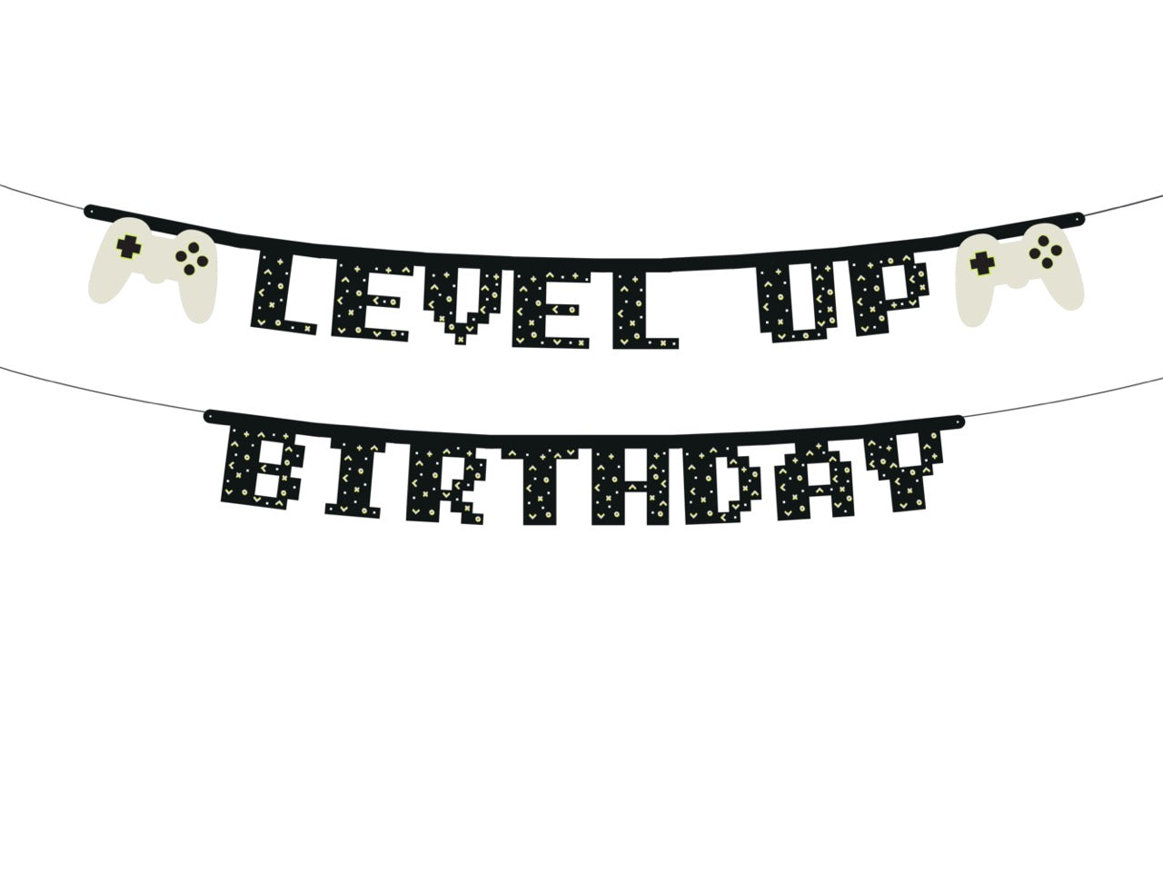 Banner Gamer Level up, 2.5 m