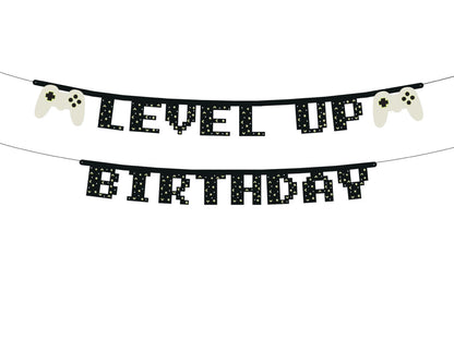 Banner Gamer Level up, 2.5 m