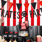 Banner Pirati Party, Negru, 14X100 Cm