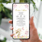 Invitatie Botez Sweet Bunny, Format Digital