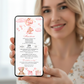 Invitatie Botez My Baby Girl, Format Digital