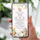 Invitatie Botez Bunny and Bear, Format Digital