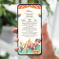 Invitatie Botez Circus, Format Digital-BalloonEvents.ro