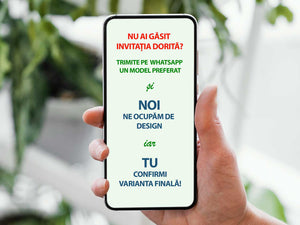 Design Exclusiv Pentru Invitatia Ta Digitala, Zi De Nastere