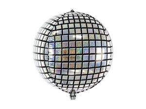 Balon Din Folie Disco Ball, 40Cm, Argintiu