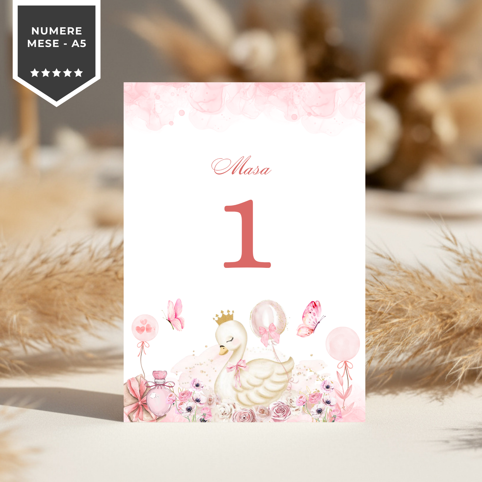 Invitatie Botez Baby, Format Digital-BalloonEvents.ro