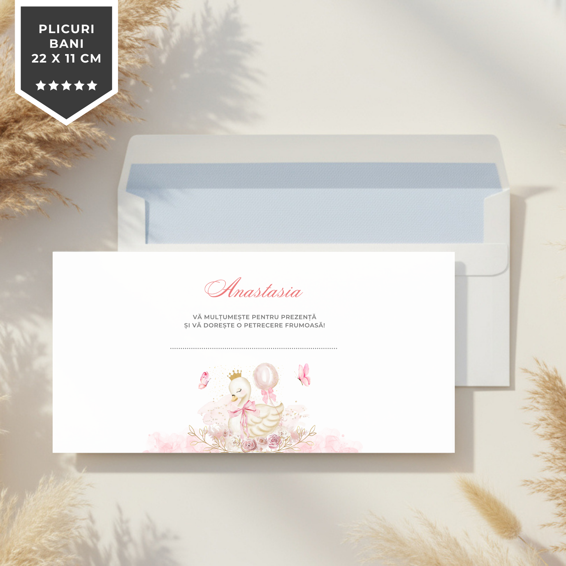 Invitatie Botez Baby, Format Digital-BalloonEvents.ro