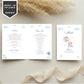 Invitatie Botez Balloon Bouquet Boy, Format Digital-BalloonEvents.ro