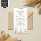 Invitatie Botez Dreamcatcher Baby, Format Digital-BalloonEvents.ro