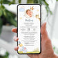 Invitatie Botez Girafel, Format Digital