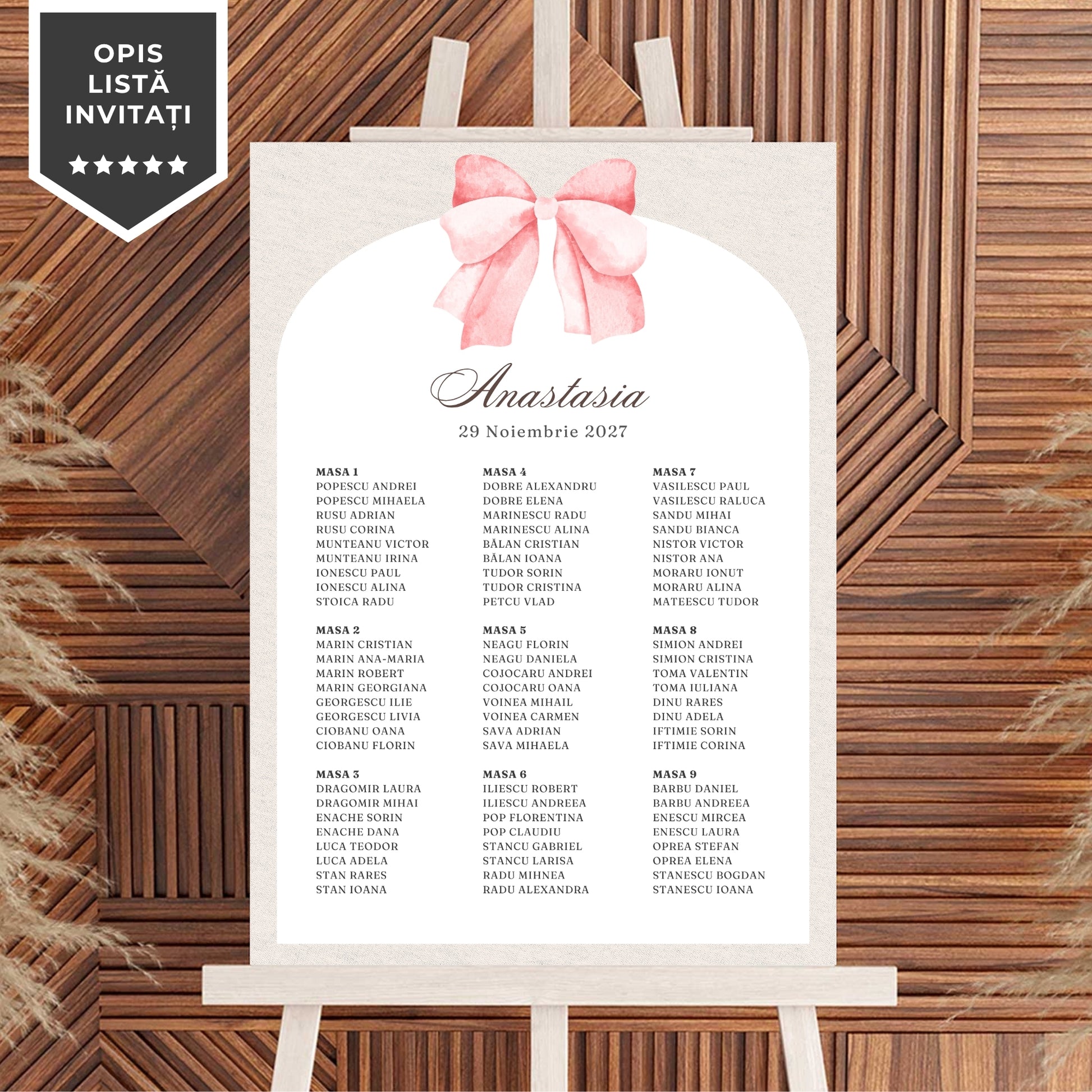 Invitatie Botez Green Minimalist, Format Digital-BalloonEvents.ro