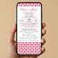 Invitatie Botez Hearts Harmony, Format Digital-BalloonEvents.ro