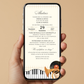 Invitatie Botez Jazz Retro, Format Digital-BalloonEvents.ro