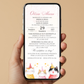 Invitatie Botez Kitty Princess, Format Digital-BalloonEvents.ro