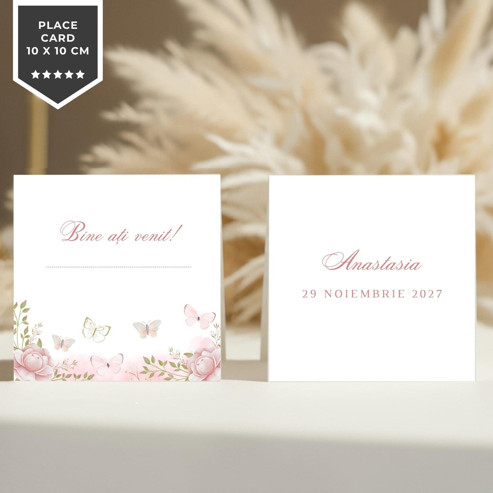 Invitatie Botez Lilibet, Format Digital-BalloonEvents.ro