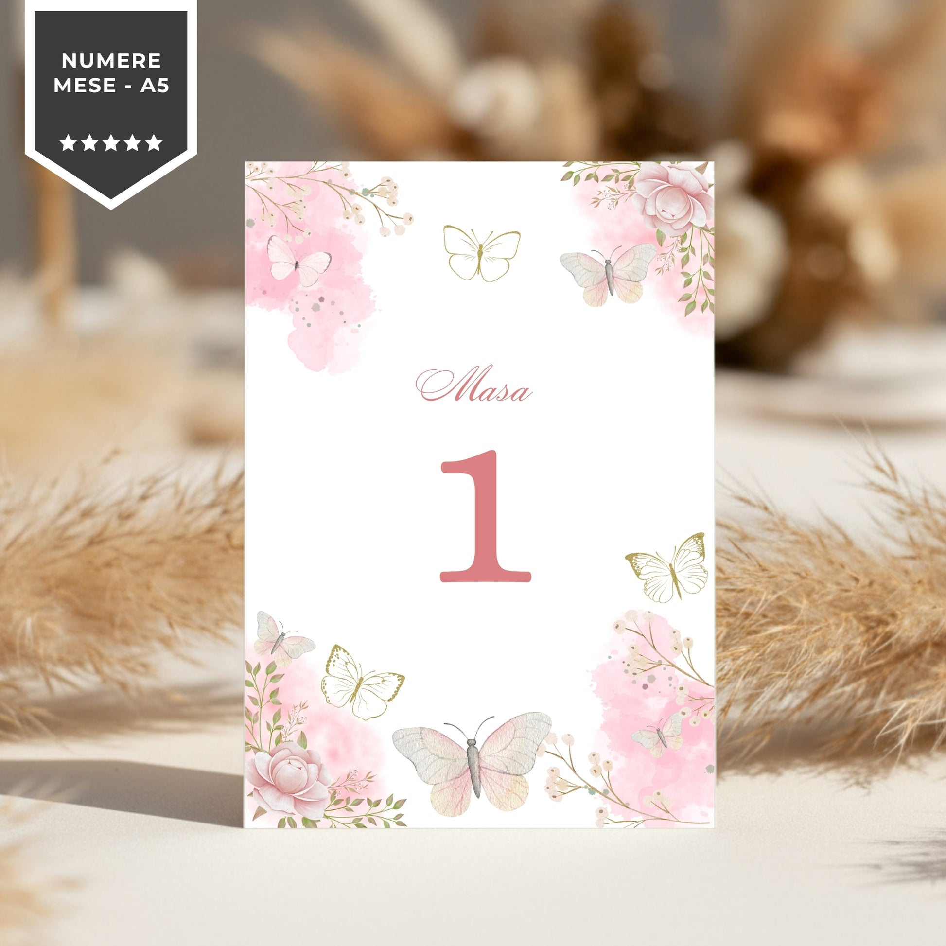 Invitatie Botez Lilibet, Format Digital-BalloonEvents.ro