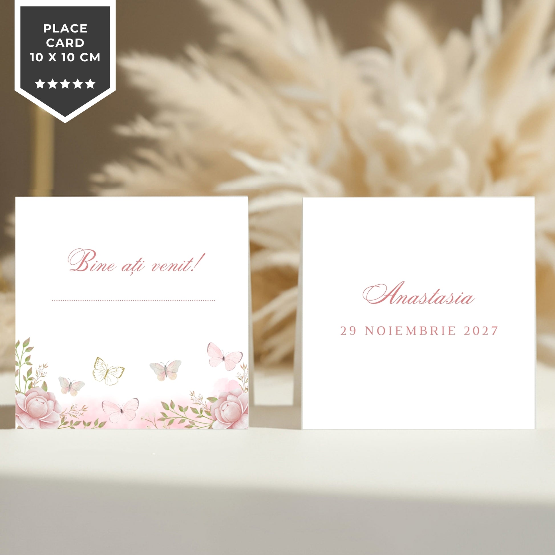 Invitatie Botez Lilibet, Format Digital-BalloonEvents.ro