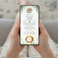 Invitatie Botez Lion, Format Digital