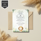 Invitatie Botez Lion, Format Digital