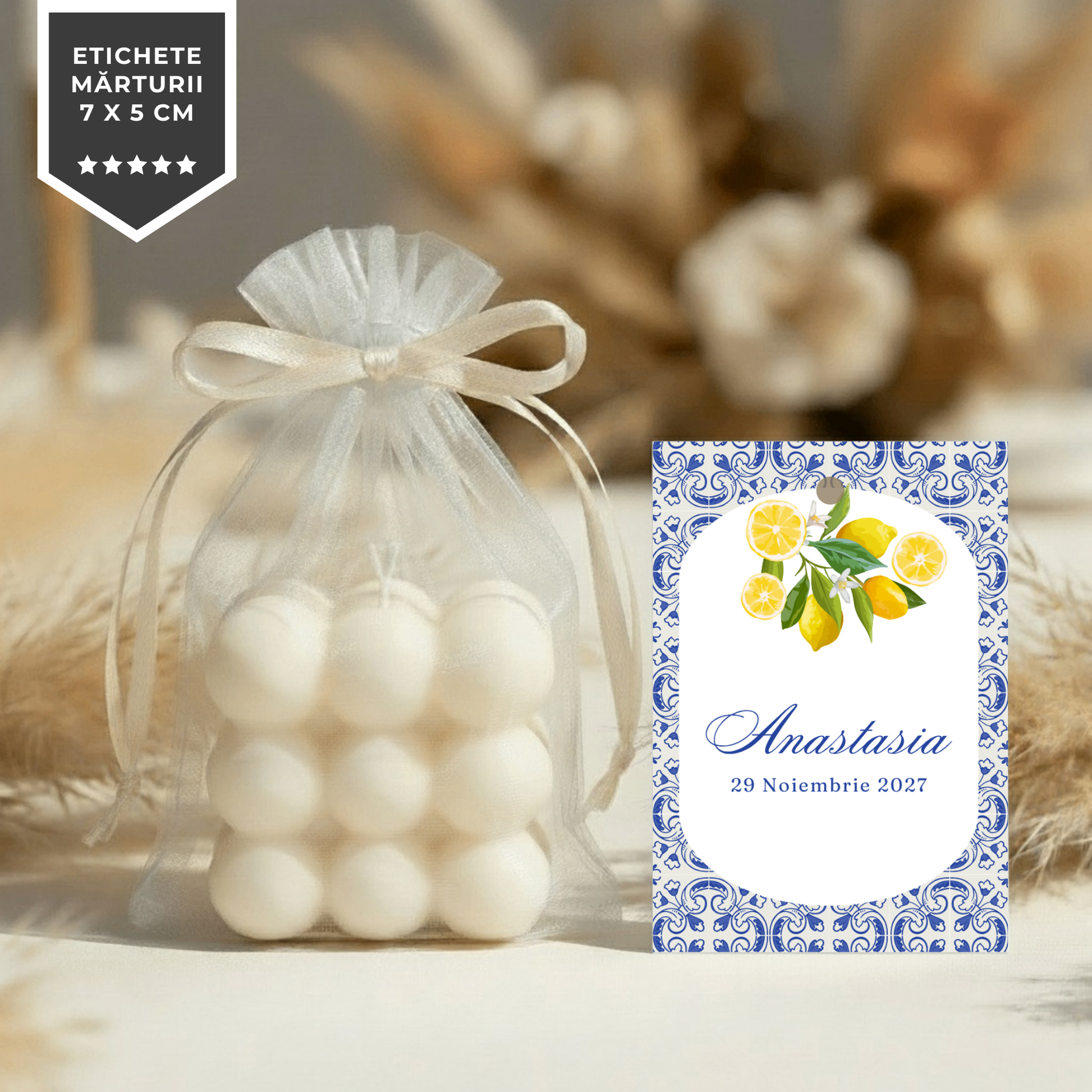 Invitatie Botez Mediterranean, Format Digital-BalloonEvents.ro