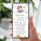 Invitatie Botez Micutul Aviator, Format Digital