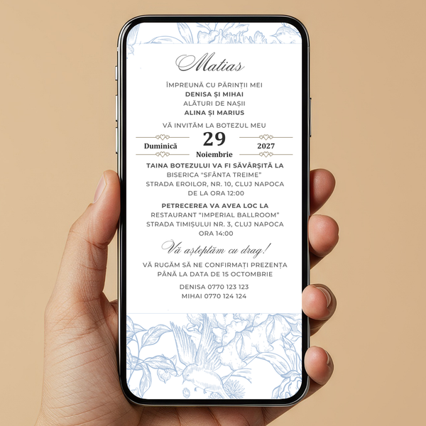 invitatie