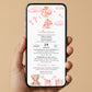 Invitatie Botez My Baby Girl, Format Digital-BalloonEvents.ro
