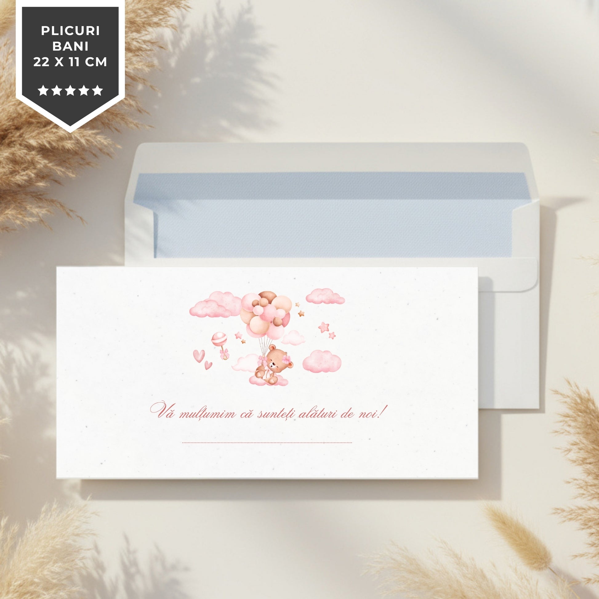 Invitatie Botez My Baby Girl, Format Digital-BalloonEvents.ro