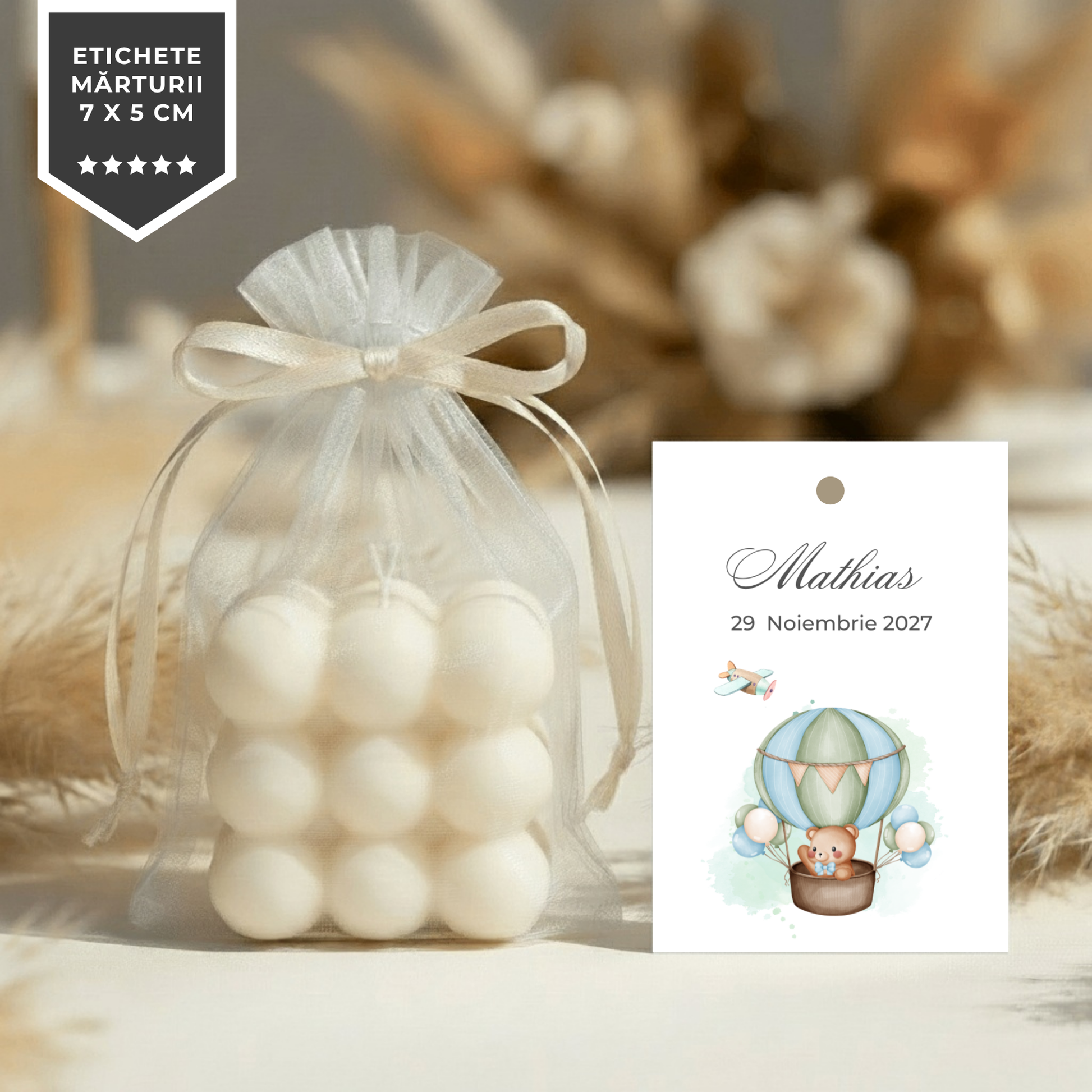 Invitatie Botez Play, Format Digital-BalloonEvents.ro