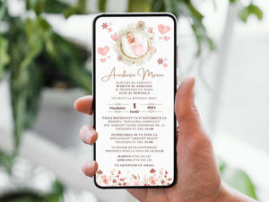 Invitatie Botez Special Baby, Format Digital