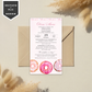 Invitatie Botez Sweet Donut, Format Digital-BalloonEvents.ro